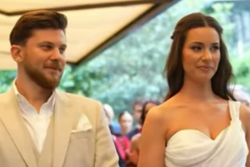 Dragana Kosjerina sa suprugom