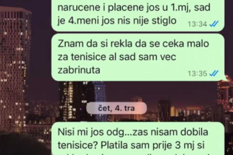 Influenserka objavila prepiske