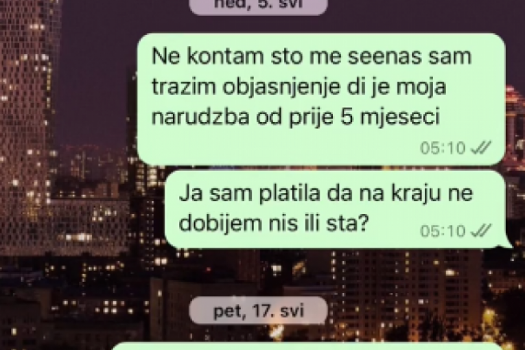 Influenserka objavila prepiske