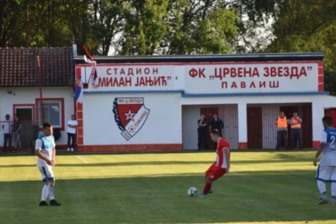 FENOMENALNA ATMOSFERA U PAVLIŠU: Oko 700 navijača je ispratilo remi u prvom meču baraža za plasman u VFL! (FOTO GALERIJA)