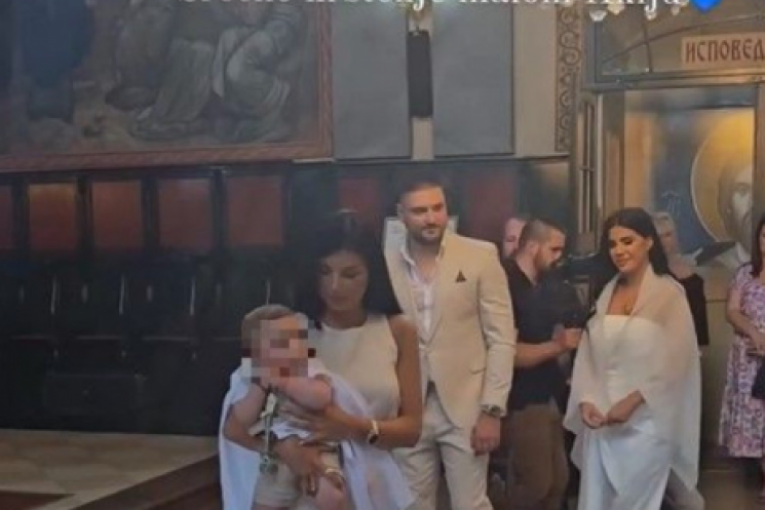 Ljuba Perućica i Katarina Kolozeus Instagram krstili sina