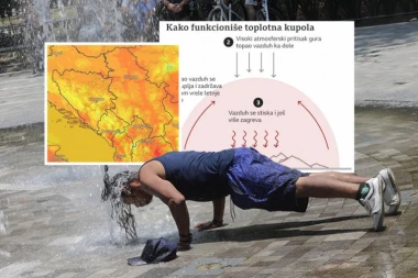 VRELI VAZDUŠNI TALAS STIGAO U SRBIJU! Čeka nas šest tropskih dana!