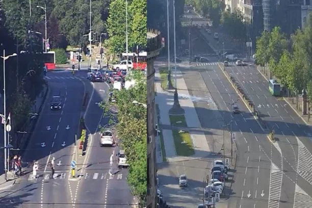 UZ MALO STRPLJENJA SVUDA JE PROHODNO U PRESTONICI: Neke ulice u Beogradu potpuno prazne ovog jutra! (FOTO)