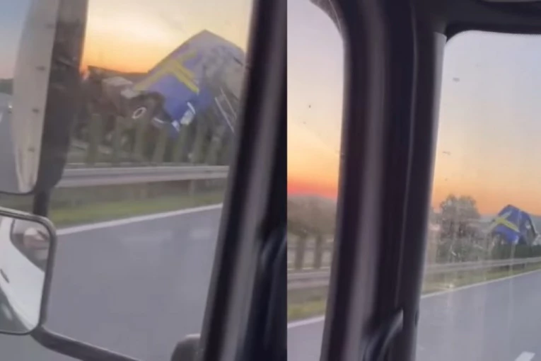 BUGARIN NAPRAVIO HAOS NA AUTO-PUTU, OGLASIO SE I AMSS! Novi detalji saobraćajke kod Kolara, vozač povređen! (VIDEO)