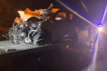 PRVE SLIKE SA MESTA NESREĆE NA IBARSKOJ MAGISTRALI: Četiri osobe teško povređene, vozila potpuno smrskana! (VIDEO)