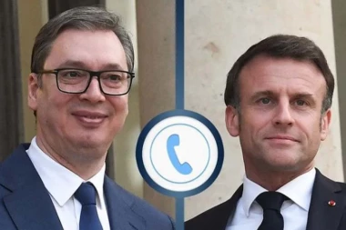 VUČIĆ RAZGOVARAO SA MAKRONOM: "Odličan razgovor o gorućim pitanjima u našem regionu"