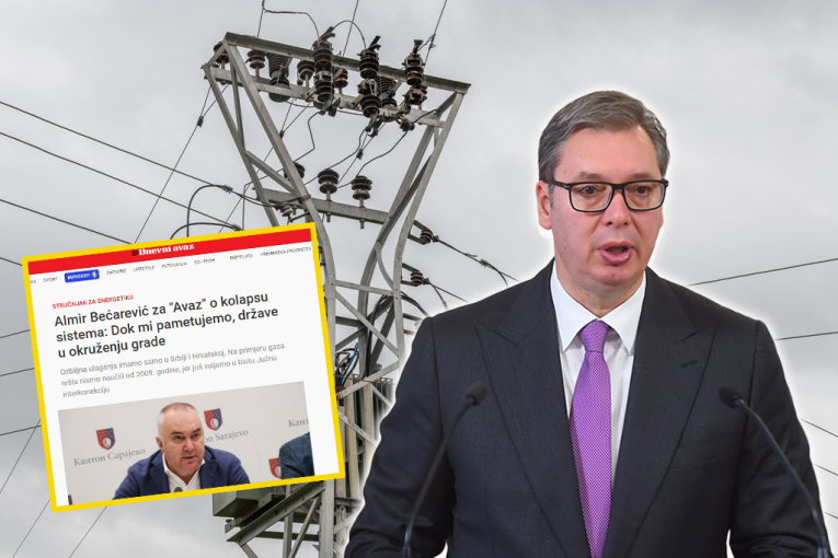 SRBIJA IMA VUČIĆA, PA JE ZATO IMALA STRUJU! Pohvale našoj zemlji i predsedniku iz Zagreba i Sarajeva!