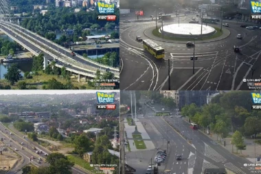 POGLEDAJTE KAKO IZGLEDA BEOGRAD OVOG JUTRA: Saobraćajna gužva samo na jednom mestu! (FOTO)