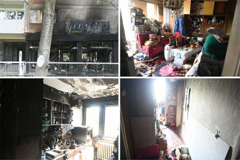 NOĆAS SAM SPAVALA U PARKU, MAJKA MI JE BILA NA VMA! Ekskluzivne slike POTPUNO IZGORELOG STANA, vlasnica van sebe!(FOTO, VIDEO)