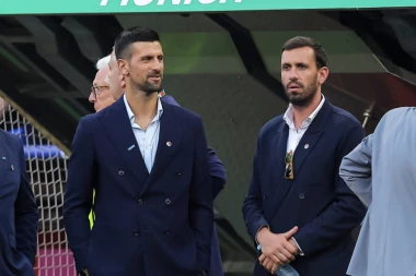ĐOKOVIĆ STIGAO NA ALIJANC ARENU! AKO SRBIJA POBEDI, UTRČAĆU NA TEREN! NOLE SAVETOVAO "ORLOVE": Srce, glava i ona stvar!