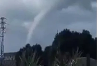 HAOS, TORNADO ČUPAO STABLA! Izdato crveno upozorenje, vatrogasci spasavali ženu zarobljenu u automobilu (VIDEO)