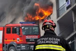 POŽAR U STANU U CENTRU KRAGUJEVCA: Veš mašina se zapalila, pa nastao HAOS!