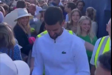NOLE IZAZVAO HAOS U LONDONU! Navijači PALI u trans zbog Đokovića! Evo kako im je UZVRATIO! (VIDEO)