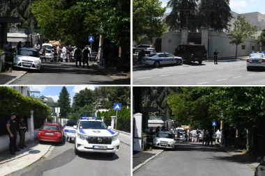 OVAKO JE IZGLEDAO NAPADAČ NA ŽANDARMA ISPRED IZRAELSKE AMBASADE! Kod sebe imao i kuhinjski nož?