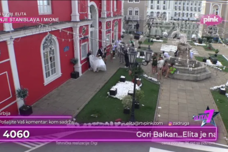 Miona Jovanović i Stanislav Krofak venčanje