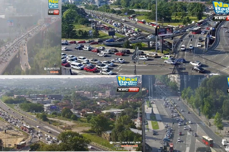 SVUDA JE GUŽVA! Početak radne nedelje podrazumeva i jutranji špic u ...