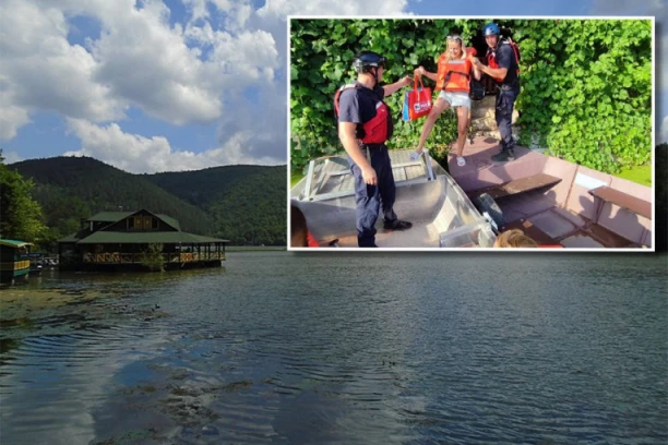 Dačić: Spaseno sedam lica iz čamca na jezeru Međuvršje kod Čačka