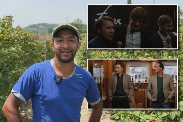 GLUMIO U "TOMI" I "ŽIGOSANIMA" -SAD BERE MALINE ZA NADNICU! Ne libi se teškog, ali poštenog posla da bi prehranio petoro dece