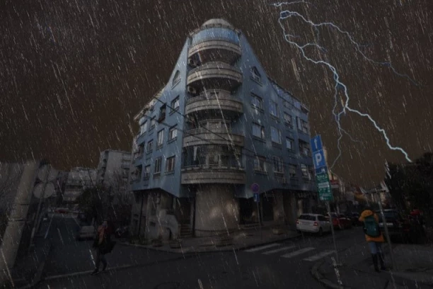 BEZ STRUJE ZVEZDARA, BOGOSLOVIJA I PALILULA! Tri groma udarila u trafostanicu! NEVREME SE NE SMIRUJE!