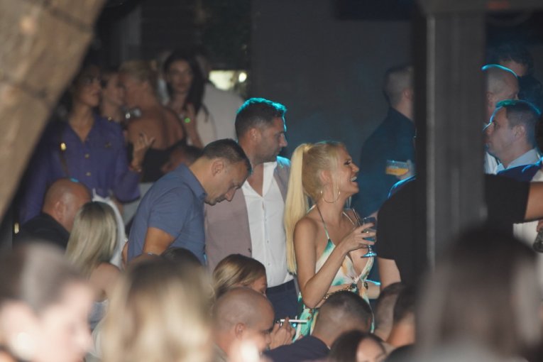 Duško na nastupu Milice Pavlović