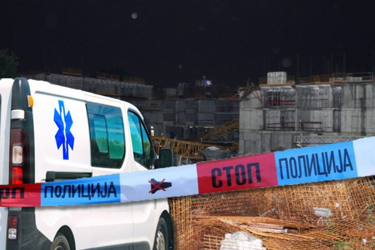 STEEL FORM FALLS ON WORKER! Serious accident at construction site in New Belgrade!