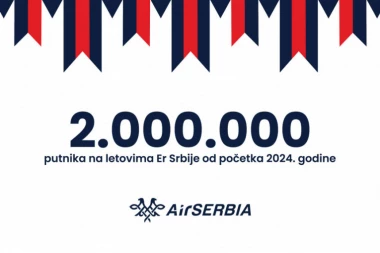 ER SRBIJA PREVEZLA DVA MILIONA PUTNIKA OD POČETKA 2024. GODINE
