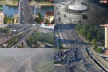 UDARNO NA GAZELI I AUTOKOMANDI! Pogledajte stanje na NAJPROMETNIJIM putevima u Beogradu ovog jutra (FOTO)