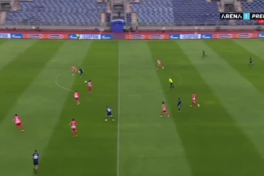 KATASTROFALNA REAKCIJA RODIĆA: Evo kako je Zvezda primila pogodak od Taljaresa! (VIDEO)