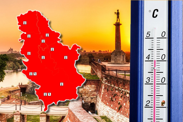 DOBRODOŠLI U PAKAO! Narednih dana RAZNEĆE NAS TOPLOTNI TALAS! Otkriveno i KADA DOLAZI OSVEŽENJE