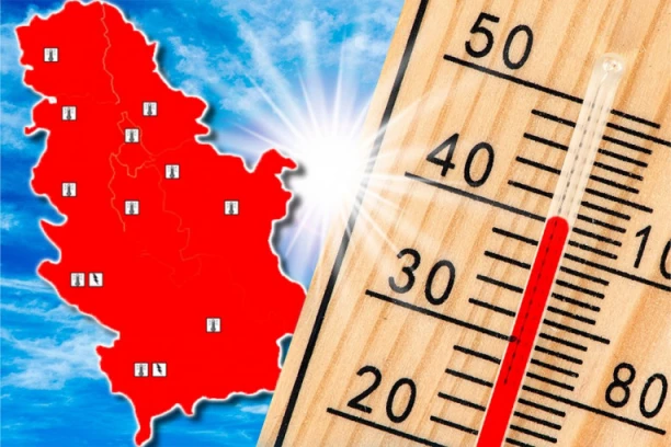 U OVOM SRPSKOM GRADU IZMERENO 40 STEPENI U HLADU: Najnoviji presek RHMZ, bližimo se TOPLOTNOM REKORDU!