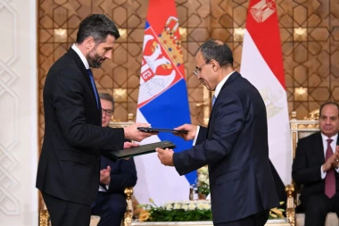 ŠAPIĆ POTPISAO SPORAZUM O SARADNJI BEOGRADA I KAIRA! Evo i šta prestonica ovim dobija!