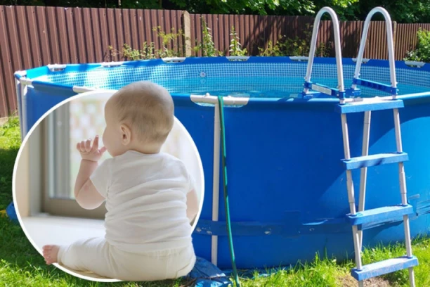 BEBA SE UTOPILA U BAZENU! Nezapamćena tragedija u dvorištu porodične kuće!