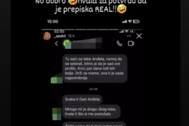 Prpeiske Anđela Šparavalo, Bojana Pavlović