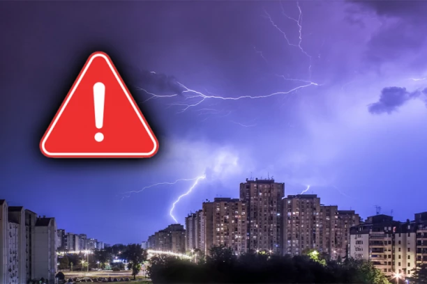 JEZIVO NEVREME HRLI KA OVOM DELU SRBIJE! Snažna grmljavina i pljuskovi nisu sve, preti nam još VEĆA OPASNOST!