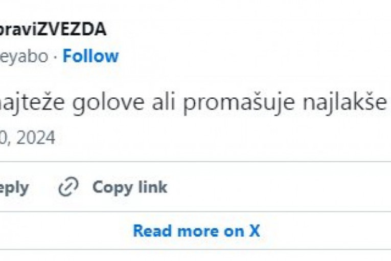 Pogađa nemoguće, ali i promašuje izgledne prilike