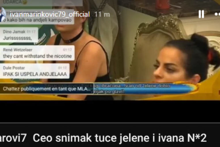 Ivan Marinković objavio sve tuče sa Jelenom Marinković