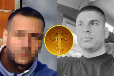 PUCNJI U NIKOLU I VJEKOSLAVA SU PUCNJI U SVAKOG OD NAS! Potresne reči sveštenika na sahrani ubijenog policajca: Dok smo mi mirno spavali...