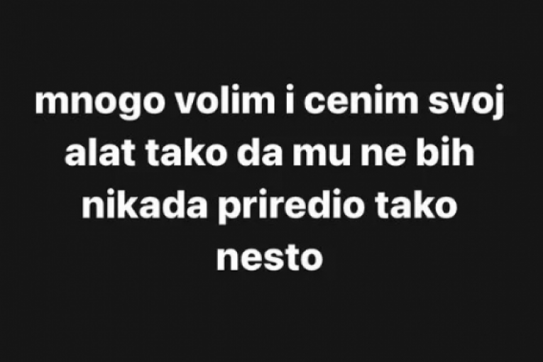 Pljugica odgovorio Slađi Lazić na Instagramu