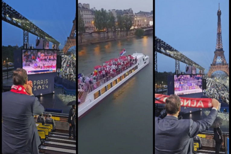 POKAŽITE SVETU ŠTA ZNAČI BITI SPORTISTA IZ SRBIJE! Oglasio se Vučić iz Pariza: Ovo je trenutak kad se naša zemlja predstavlja u najboljem svetlu! (VIDEO)