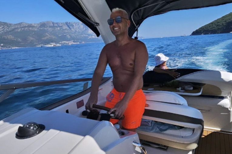 Milan Milošević na odmoru