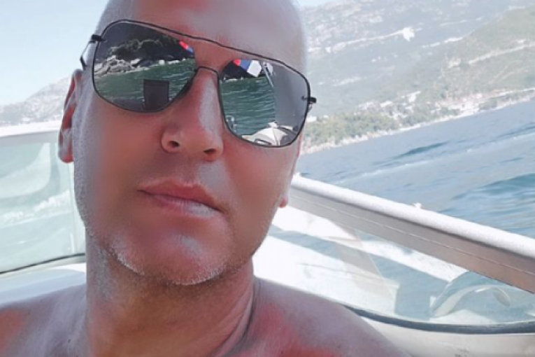 Milan Milošević na odmoru