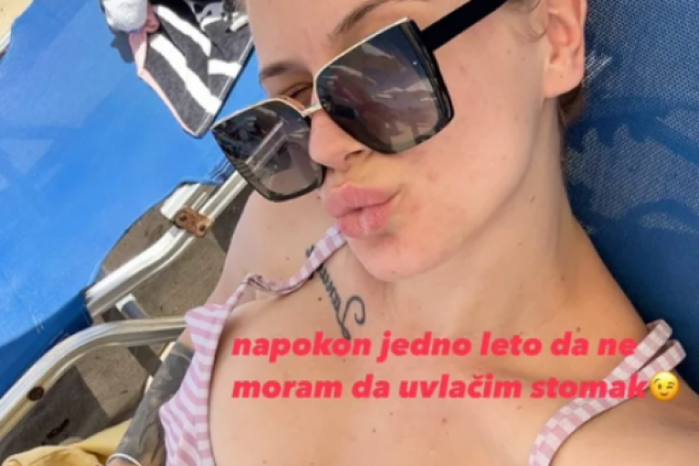 Milica Veličković trudna