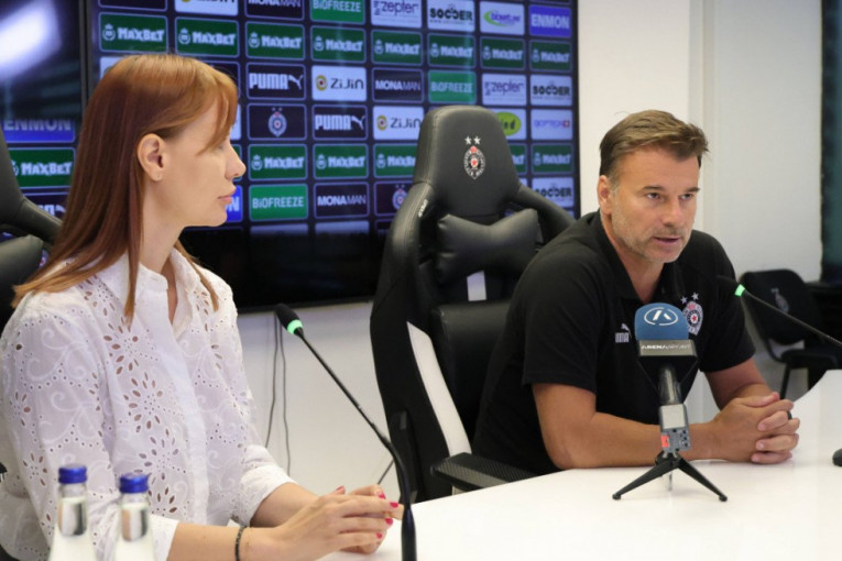 Konferencija Aleksandra Stanojevića pred duel sa kijevskim Dinamom