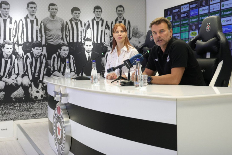 Konferencija Aleksandra Stanojevića pred duel sa kijevskim Dinamom