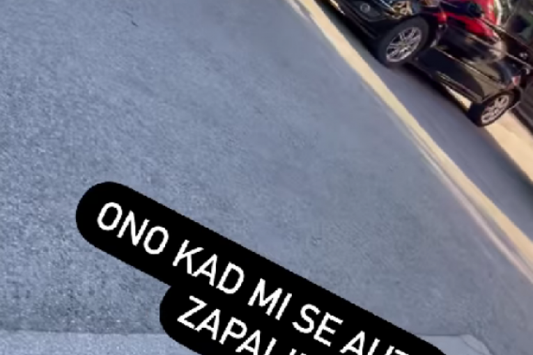 Lejdi Di se zapalila kola