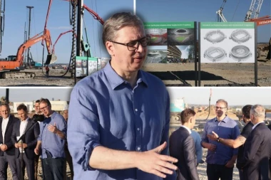 VUČIĆ DANAS NA GRADILIŠTU NACIONALNOG STADIONA! Tačno u 10 sati obilazi radove!