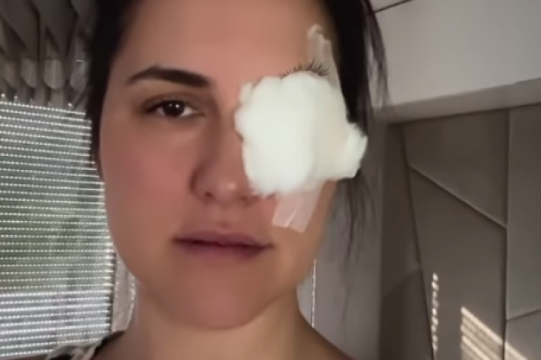 Lani Jurčević ćerka povredila oko, oštećena rožnjača