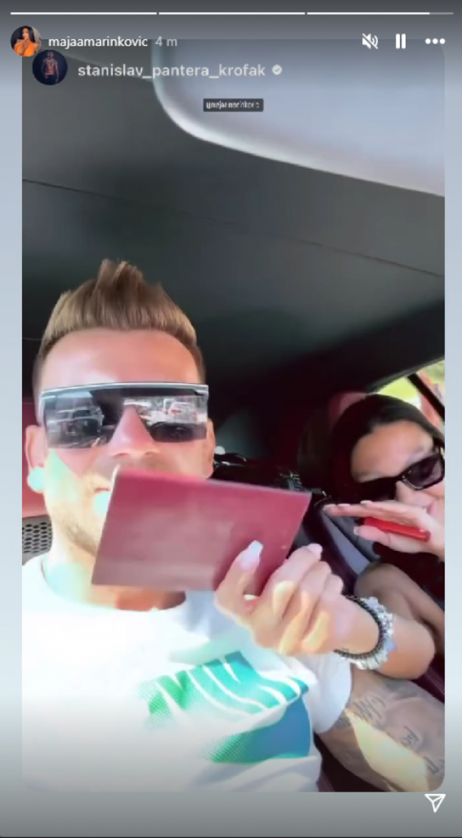 Maja Marinković i Stanislav Krofak