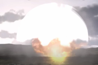 RUSI SRUČILI SVOJE ČUDOVIŠTE NA UKRAJINCE! Termobarična bomba raznela zgradu kao od šale (VIDEO)