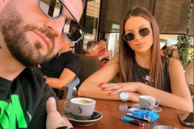 Miona Jovanović i Nenad Aleksić Ša Instagram